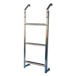 Dyne Inc. 3 Step Ultra Protect Egress Basement Window Well Escape Ladder 3ESL By Dyne