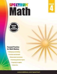 Spectrum Math Workbook Grade 4