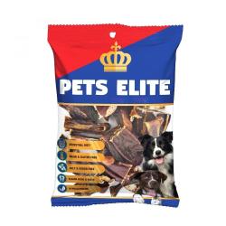 Pets Elite Pigs Ear Strips Dog Chew