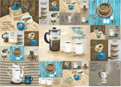 Decoupage Paper-coffee-plunger