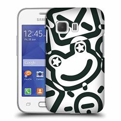 Official Turnowsky Black And White Doodle Patterns 2 Hard Back Case For Samsung Galaxy Young 2