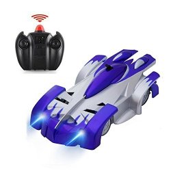 TUPOEL Tuptoel Wall Climbing Car Rc Remote Control Car Toys Rechargeable Sport Racing Vehicle For Kids Boys Gift With MINI Zero Gravity 360 Stunt Car - Blue