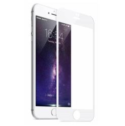 Full Tempered Glass Screen Guard For Apple Iphone 6 White