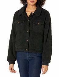 Billabong Women's The Grafton Fleece Jacket Black M