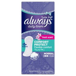 ALWAYS LINERS Normal Scented 20 Pack