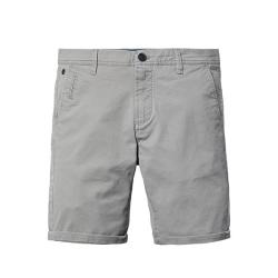 Simwood Casual Mens Cotton Shorts - Khaki Gray 32