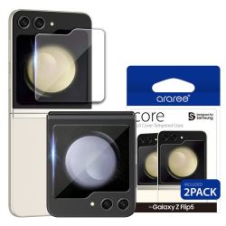 Araree Core Camera Tempered Glass For Samsung Galaxy Z Fold 5 2 Pack