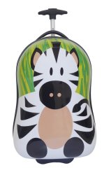Paklite Zoo Baby Kids Trolley Case Zebra