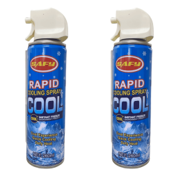 Rapid Cooling Spray Cool Experience Quick Cooling Defy Heat Pack Of 2