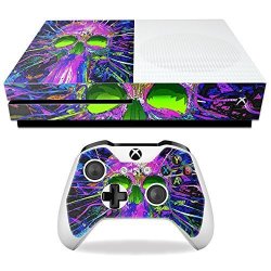 Mightyskins Skin For Microsoft Xbox One S - Hard Wired Protective Durable And Unique Vinyl Decal Wrap Cover Easy To Apply Remove