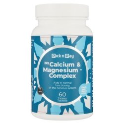 Calcium & Magnesium Tablets 60 Pack