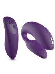 Chorus Couples Vibrator With Remote Purple