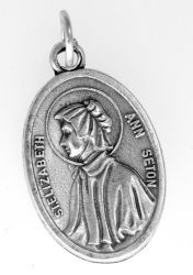 St Elizabeth Ann Seton Medal - Patron Saint Of Catholic Schools