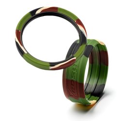 Pro 72MM Lens Silicon Rim ring & Bumper Protectors Camouflage - ECLR72C
