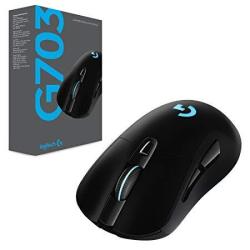 Logitech G703 Lightspeed Wireless Gaming Mouse - 2YR Wty - Powerless Charging Powerplay
