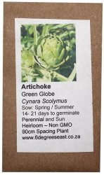 Heirloom Veg Seeds - Artichoke - Green Globe