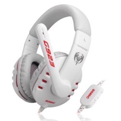 Somic G923 Stereo Gaming Headsets - White