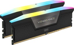 Corsair Vengeance Rgb 32GB 2X16GB DDR5 Dram 7200MT S CL34 Memory Kit Black