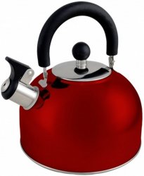 OZtrail 2.5L Whistling Kettle - Red
