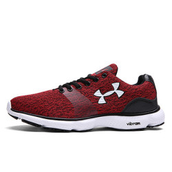 Breathable Men Casual Shoes - Red 7