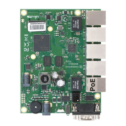 Routerboard 450GX4 With 5 Gb Lan Ports And 1 Microsd Slots No Enclosure Wired Router Gigabit Ethernet Green RB450GX4