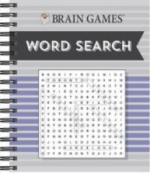 Brain Games Word Search Spiral Bound