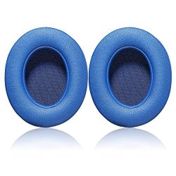 Koffmon Replacement Earpads Ear Pad Cushion Cover Compatible For Beats By Dr.dre Studio 2.0 Wired wireless & Studio 3.0 Over-ear Headphones Blue