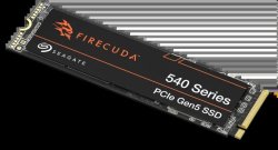 Seagate ZP2000GM3A004 2TB Firecuda 540 SSD M.2S Pcie G5 5 Year Limited Warranty