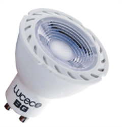 Luceco GU10 3W - LGN3W21 3-LE - Natural White - 3 Pack LED - 210 Lumens - 25000HRS  38º Beam Angle 25 Year Life Non