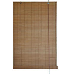 Roll Up Blind Inspire Bamboo Dark Carbonize 90X300CM