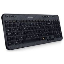 Logitech K360 Wireless Keyboard Whisper-quiet Framed Keys