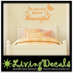 Vinyl Decals Wall Art Stickers - Beautiful Kind Large