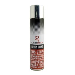 Glue Devil - Spray Paint - Mirror Chrome - 300ML - 2 Pack