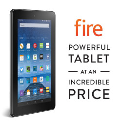 Amazon Kindle Fire 7 8GB - 5th Generation 2015 Model Black