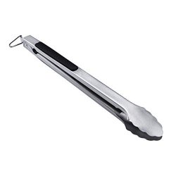 Bigsunny Long Barbecue Tongs Stainless Steel - Heavy Duty 15-INCH