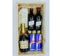 Medium Cognac & Wine Gift Box
