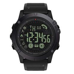 Islandgizmo Smart Watch T1 Tact Military Style Fitness Tracker Pedometer Black united States