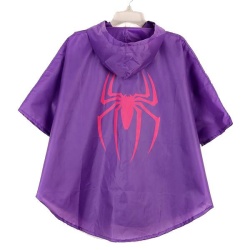Superhero Spider Rain Coat Poncho