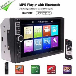 Double Din Car Electronics Multimedia High Resolution Double Din Car Stereo Receiver With Built-in Bluetooth USB MP3 & Wma Player In Dash Video Audio