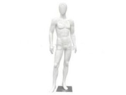 Full Body Mannequin Fibreglass Male - White