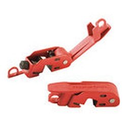 Master Lock 493B Grip Tight Lockout For 120 And 240V Circuit Breakers 5" X 2" X 0" 5 Red 5" X 2" X 0" 5