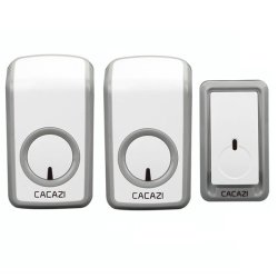 Wireless Cacazi Doorbell Ac 110-220V Ultra Long Distance 350M Remote D