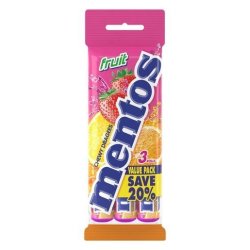 Chewy Sweet Candy Fruit Flavor 3 Pack