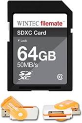 64GB Class 10 Sdxc High Speed Memory Card 50MB SEC. For Canon Eos Rebel XS FS40 Cameras. Perfect For High-speed Continuous Shooting And Filming In