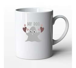 Valentines Day Love Birthday Present - Png My Boo White - 11OZ Coffee Mug