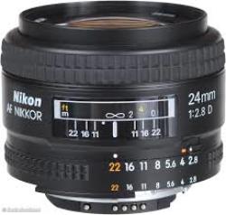 Nikon 24MM F 2.8D Af Nikkor Lens For Digital Slr Cameras 7 Year Global Warranty