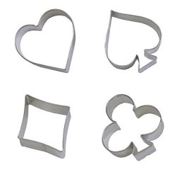 Lchen Cake Cookie Cutter Decorating Diamonds Spade Club Heart Stainless Steel Bakeware Tools