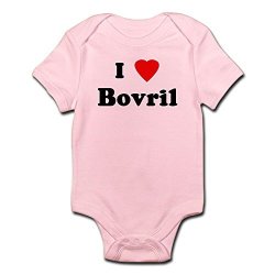 Cafepress - I Love Bovril Infant Bodysuit - Cute Infant Bodysuit Baby Romper