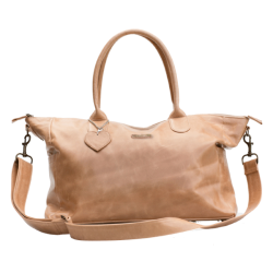 Mally Leather Bags Leather Baby Bag in Tan
