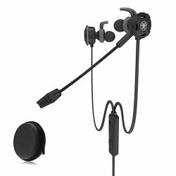 ?? Gaming Headset Gaming Headsets Computer Headphones With Microphone In-ear Bass Noise Reduction Plextone G30 PC Games Color : Black